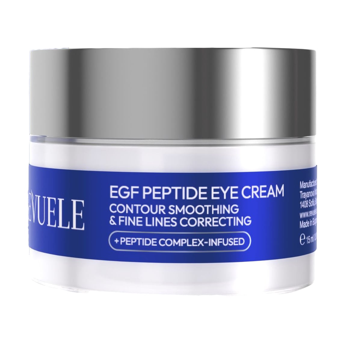 Ліфтинг-крем для шкіри навколо очей Revuele EGF Peptide Eye Cream, 15 мл